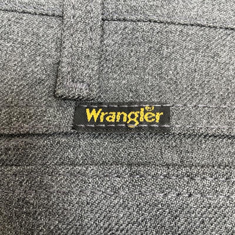 ラングラー Wrangler パンツ ワークパンツ、ペインターパンツ USA製 90~00年代 Wrangler スラックスパンツ ランチャー ドレスパンツ 90s 00s ヴィンテージ ジップフライ ロゴ 大きめ 42インチ ロゴ、文字 X 刺繍 チャコールグレー / チャコールグレー / メンズ USED 古着 中古 50141288