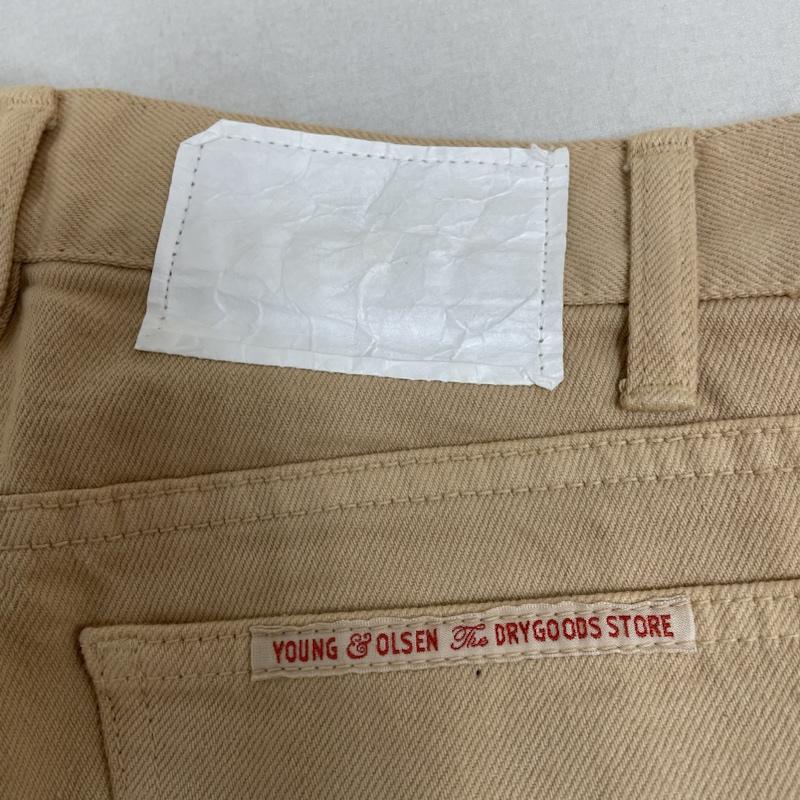 ロンハーマン RonHerman パンツ デニム、ジーンズ YOUNG ＆ OLSEN The DRYGOODS STORE カラーデニム ジーパン Y01901-PT801 26インチ ロゴ、文字 ベージュ / ベージュ / beige レディース USED 古着 中古 50141290
