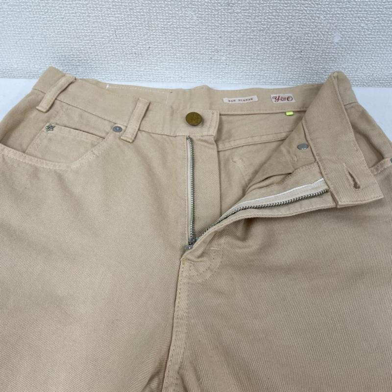 ロンハーマン RonHerman パンツ デニム、ジーンズ YOUNG ＆ OLSEN The DRYGOODS STORE カラーデニム ジーパン Y01901-PT801 26インチ ロゴ、文字 ベージュ / ベージュ / beige レディース USED 古着 中古 50141290