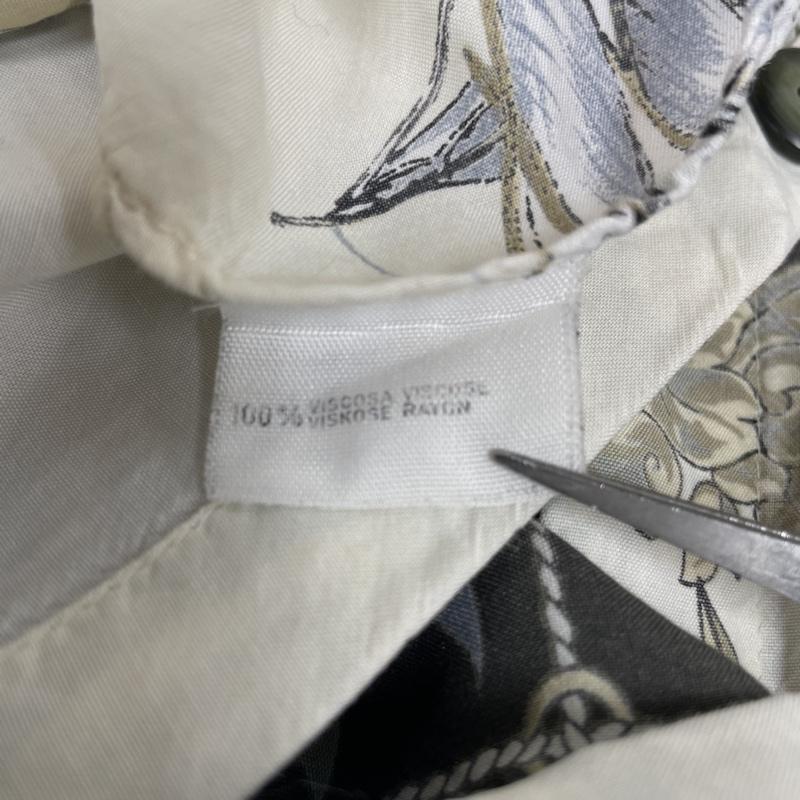 古着 USED シャツ、ブラウス 長袖 YASHI YAMAMURI 90s ヴィンテージ 長袖 シャツ ブラウス 総柄 太陽 船 ヨット プリント L 総柄 マルチカラー / マルチカラー / multicolor メンズ USED 古着 中古 50141361