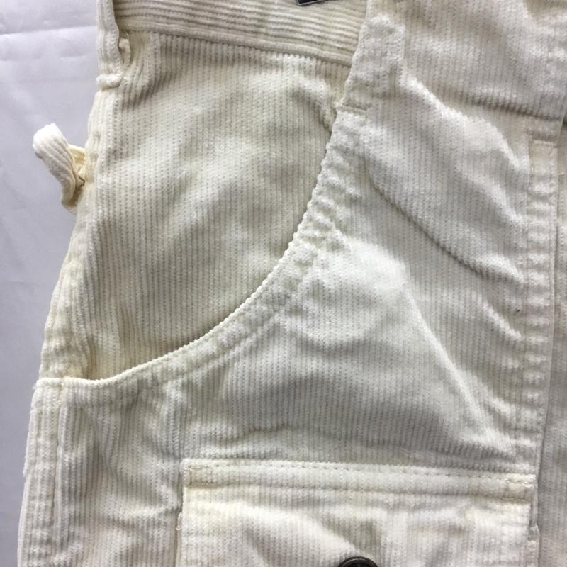 サンライトビリーバー SUNLIGHT BELIEVER パンツ ショートパンツ ショートパンツ ハーフパンツ カジュアルパンツ コーデュロイ 30インチ 無地 オフホワイト / オフホワイト /  メンズ USED 古着 中古 10121622