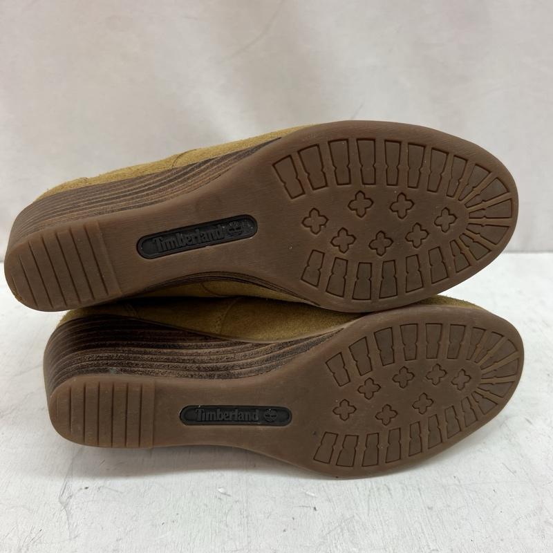 ティンバーランド Timberland ブーツ ショートブーツ スエード レザー レースアップブーツ ブーティ 24.0cm レディース USED 古着 中古 50141391