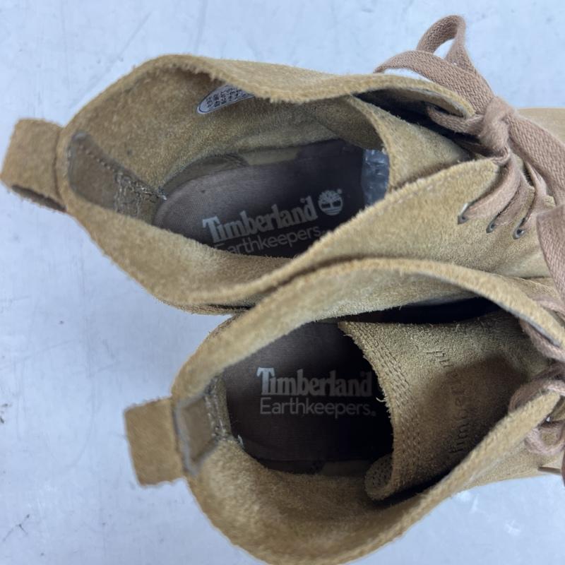 ティンバーランド Timberland ブーツ ショートブーツ スエード レザー レースアップブーツ ブーティ 24.0cm レディース USED 古着 中古 50141391
