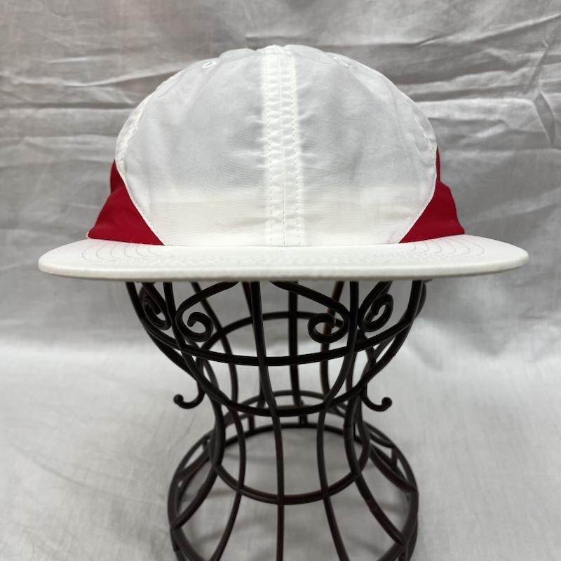 シュプリーム Supreme 帽子 キャップ Tonal Tape Camp Cap 2018AW キャップ ナイロン WHT ホワイト 無地 FREE 白 / ホワイト / white X 赤 / レッド / red メンズ USED 古着 中古 50141414