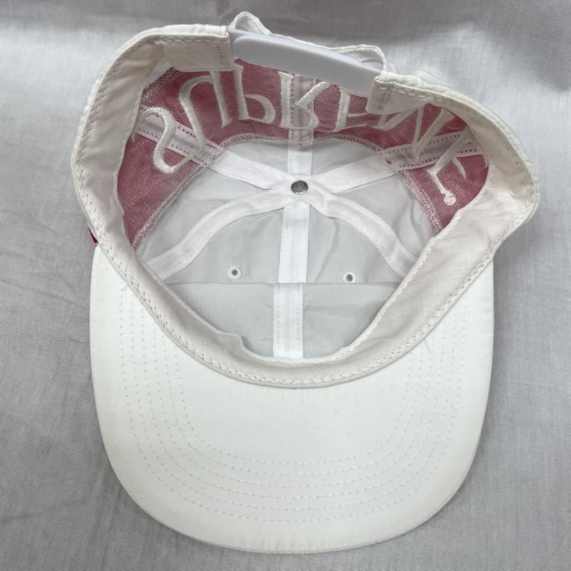 シュプリーム Supreme 帽子 キャップ Tonal Tape Camp Cap 2018AW キャップ ナイロン WHT ホワイト 無地 FREE 白 / ホワイト / white X 赤 / レッド / red メンズ USED 古着 中古 50141414