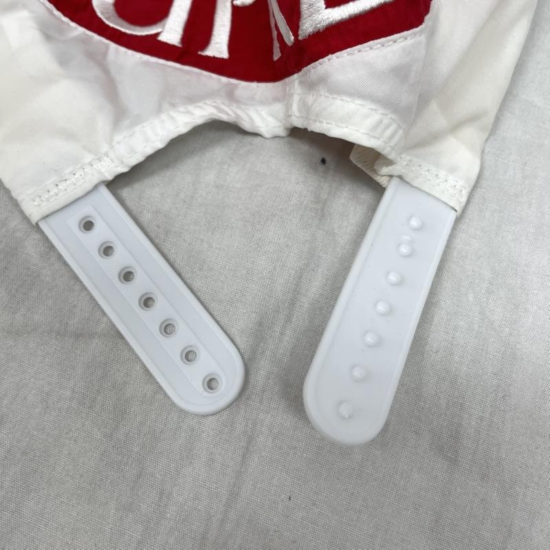 シュプリーム Supreme 帽子 キャップ Tonal Tape Camp Cap 2018AW キャップ ナイロン WHT ホワイト 無地 FREE 白 / ホワイト / white X 赤 / レッド / red メンズ USED 古着 中古 50141414