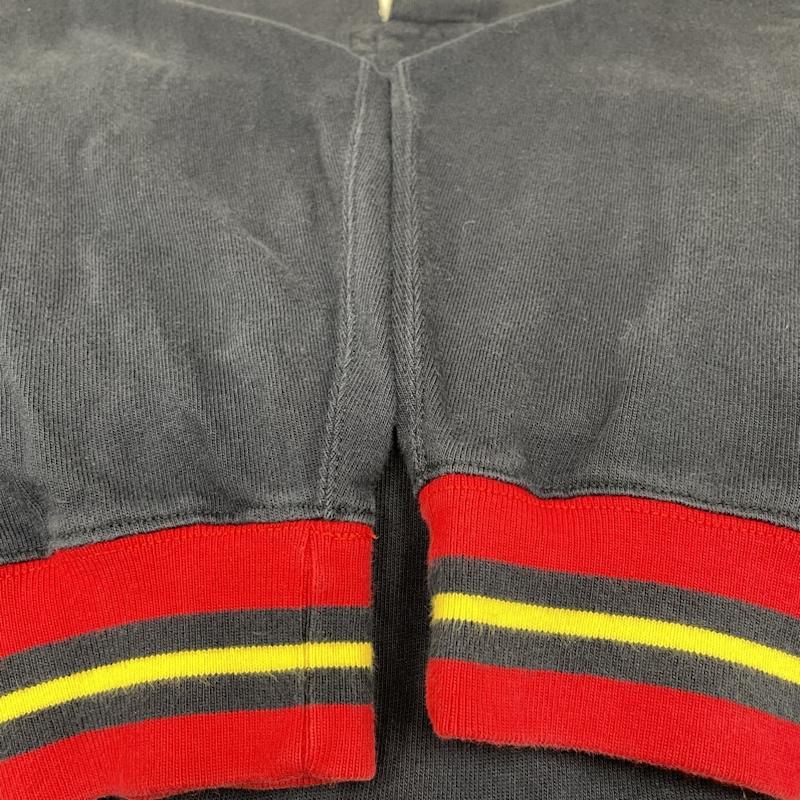 ポロバイラルフローレン Polo by RALPH LAUREN ポロシャツ 長袖 90s 00s 長袖 ポロシャツ ラガーシャツ 刺繍 エンブレム トラッド ビンテージ リブライン XL ロゴ、文字 X 刺繍 X  紺 / ネイビー / navy メンズ USED 古着 中古 50141425