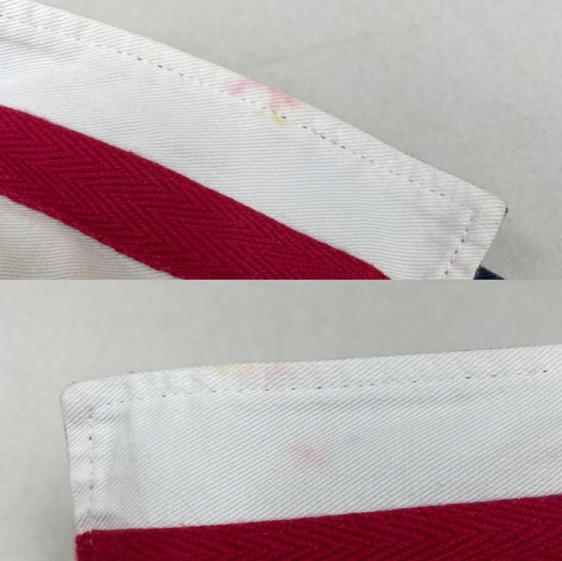 ポロバイラルフローレン Polo by RALPH LAUREN ポロシャツ 長袖 90s 00s 長袖 ポロシャツ ラガーシャツ 刺繍 エンブレム トラッド ビンテージ リブライン XL ロゴ、文字 X 刺繍 X  紺 / ネイビー / navy メンズ USED 古着 中古 50141425