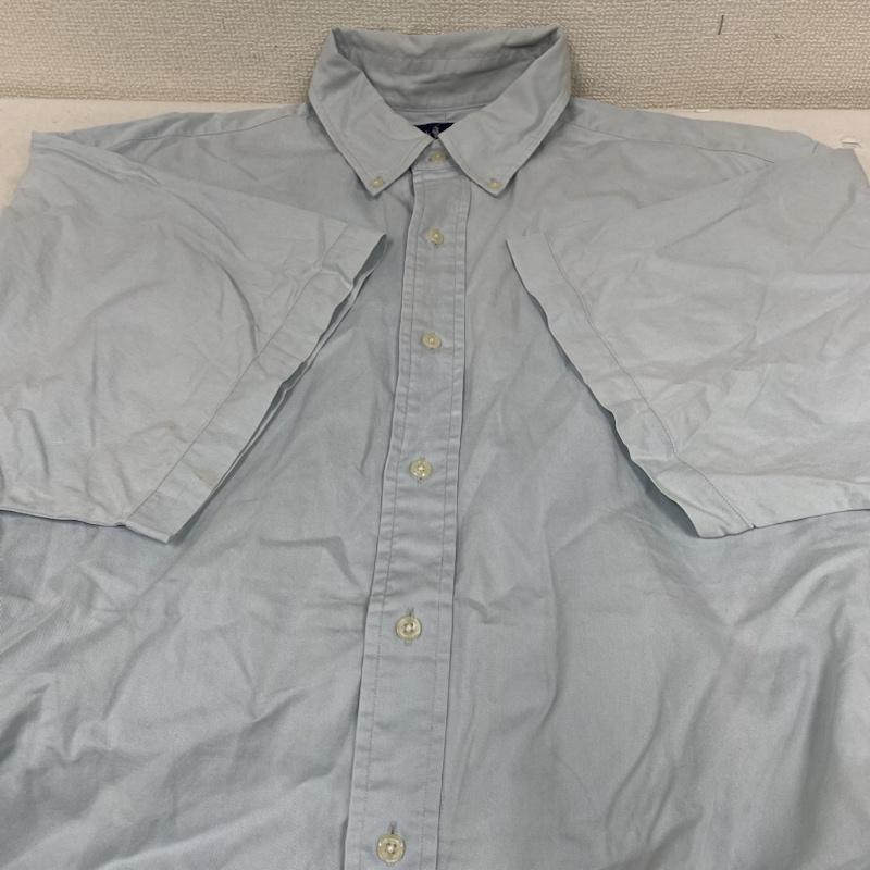 ラルフローレン RALPHLAUREN シャツ、ブラウス 半袖 ボタンダウン 半袖 シャツ BLAIRE ダンガリーシャツ ブラウス Shirt オーバーサイズ ボタン ポニーロゴ 刺繍 ワンポイント XL ロゴ、文字 X 刺繍 X ワンポイント 水色 / ライトブルー / メンズ USED 古着 中古 50141426