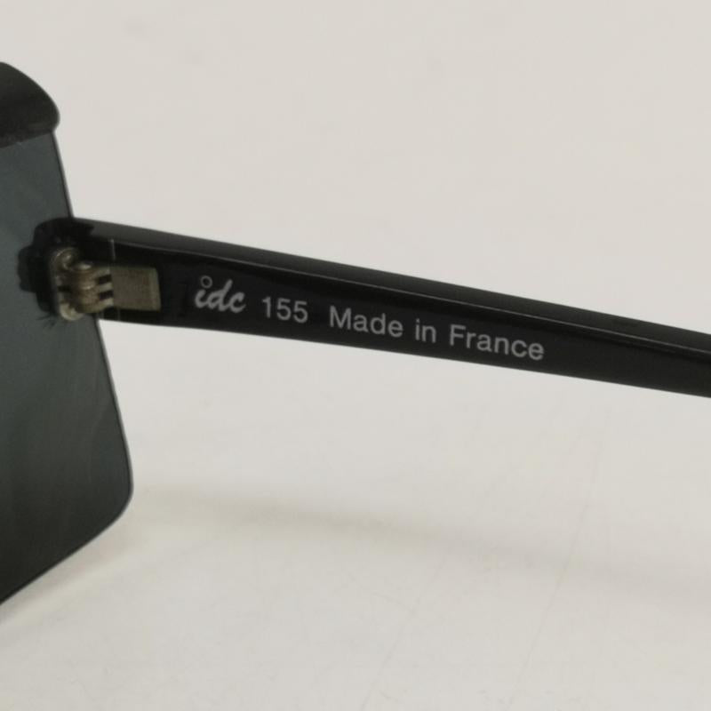ヴィンテージ VINTAGE めがね・サングラス サングラス フランス製 IDC 155 サングラス - 黒 / ブラック / black メンズ USED 古着 中古 50141442