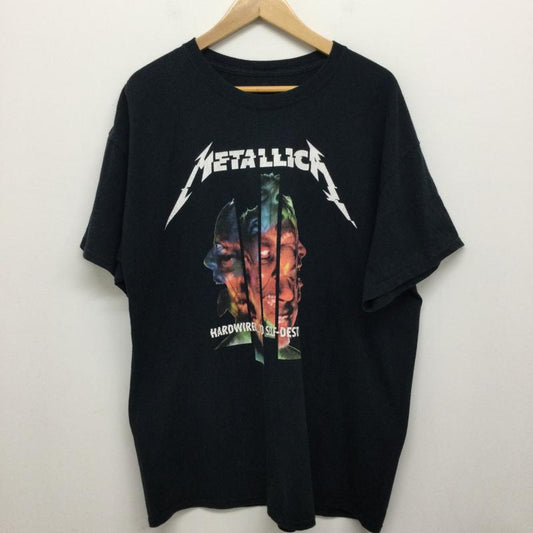 古着 USED Tシャツ 半袖 MERCH TRAFFIC Tシャツ METALLICA　バンド XL ロゴ、文字 黒 / ブラック / black メンズ USED 古着 中古 50141459