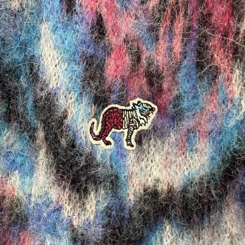 ダブレット doublet カーディガン 長袖 22AW MIX ANIMAL 総柄 アルパカ ウール カーディガン 22AW75KN94 M マルチカラー / マルチカラー / multicolor メンズ USED 古着 中古 50141471