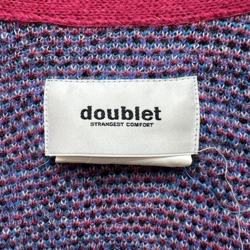 ダブレット doublet カーディガン 長袖 22AW MIX ANIMAL 総柄 アルパカ ウール カーディガン 22AW75KN94 M マルチカラー / マルチカラー / multicolor メンズ USED 古着 中古 50141471