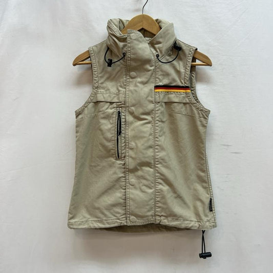 ヒステリックグラマー HYSTERIC GLAMOUR ジャケット、上着 ジャンパー、ブルゾン 90s 初期 ミリタリー ベスト M ベージュ / ベージュ / beige メンズ USED 古着 中古 50141524