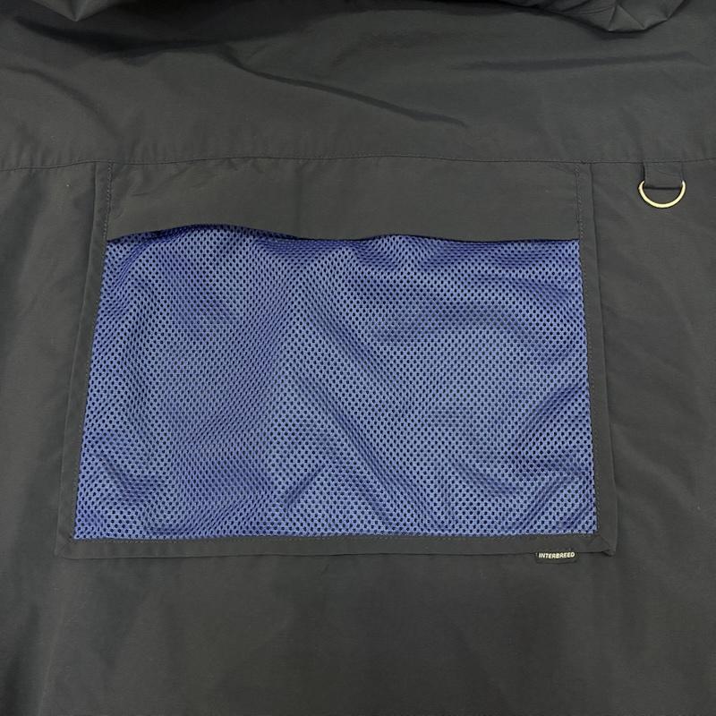 インターブリード INTERBREED ジャケット、上着 ジャンパー、ブルゾン phatbite アノラックパーカー navy XL ナイロン100% XL ワンポイント 紺 / ネイビー / navy メンズ USED 古着 中古 50141541