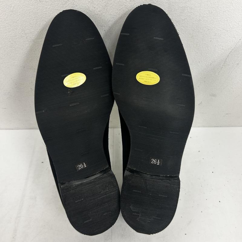 リーガル REGAL ローファー ローファー ローファー コインローファー スウェード 26.5cm 無地 黒 / ブラック / black メンズ USED 古着 中古 50141579