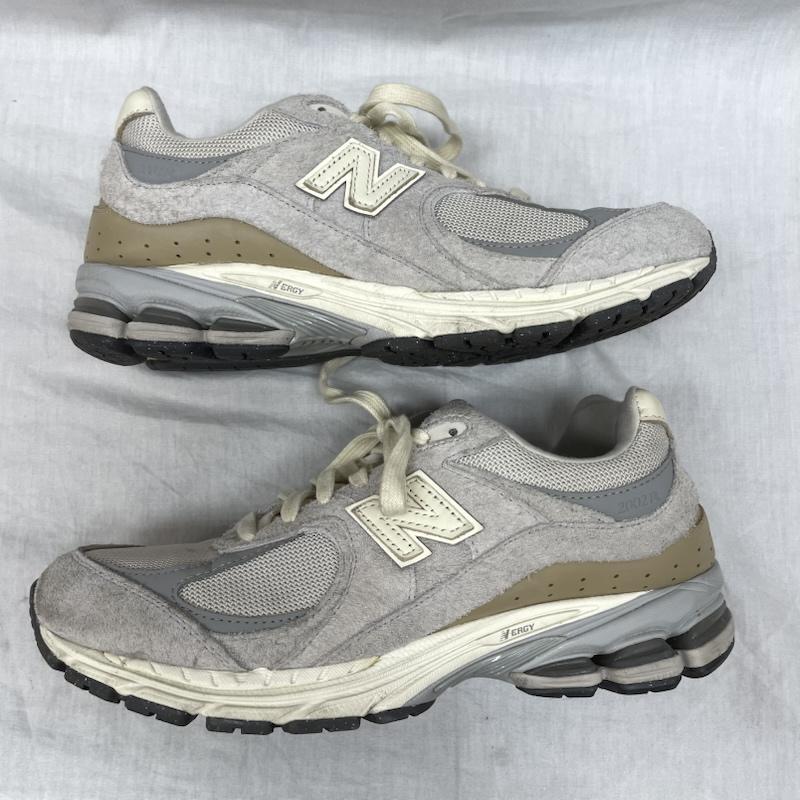 ニューバランス New Balance スニーカー スニーカー M2002RSA GRAY BEIGE WHITE シューズ グレー ベージュ ホワイト スウェード メッシュ 26.5cm ベージュ / ベージュ / beige X 白 / ホワイト / white メンズ USED 古着 中古 50141592
