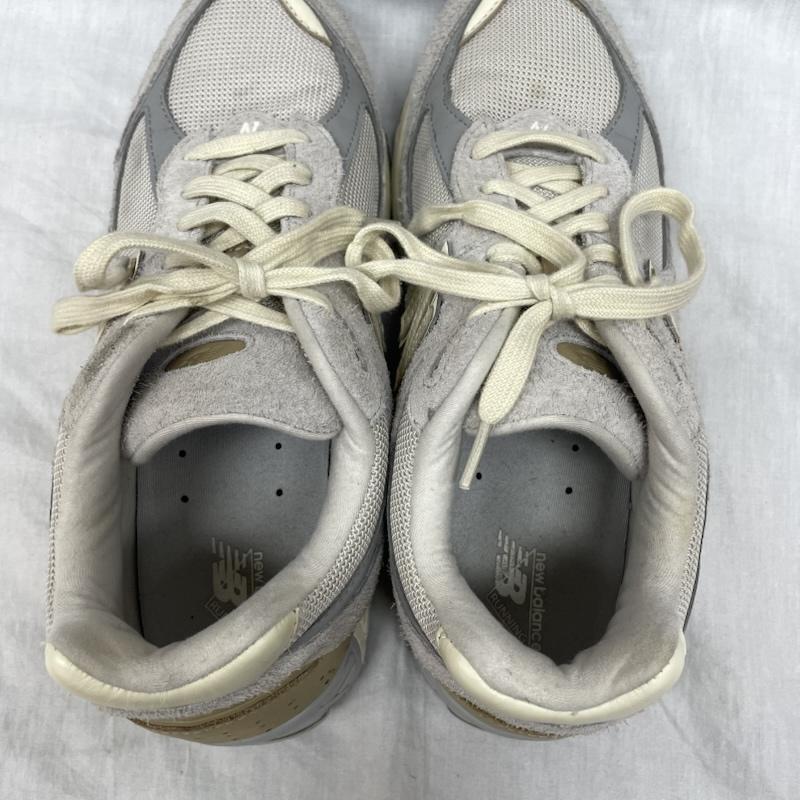 ニューバランス New Balance スニーカー スニーカー M2002RSA GRAY BEIGE WHITE シューズ グレー ベージュ ホワイト スウェード メッシュ 26.5cm ベージュ / ベージュ / beige X 白 / ホワイト / white メンズ USED 古着 中古 50141592