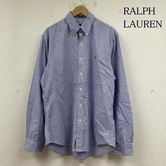 ラルフローレン RALPHLAUREN シャツ、ブラウス 長袖 カラーポニー 刺繍 ギンガムチェック ボタンダウン オックスフォードシャツ 長袖 シャツ ブラウス Shirt ロングスリーブ L チェック X ロゴ、文字 X 刺繍 X ワンポイント マルチカラー / マルチカラー / multicolor メンズ USED 古着 中古 50141608