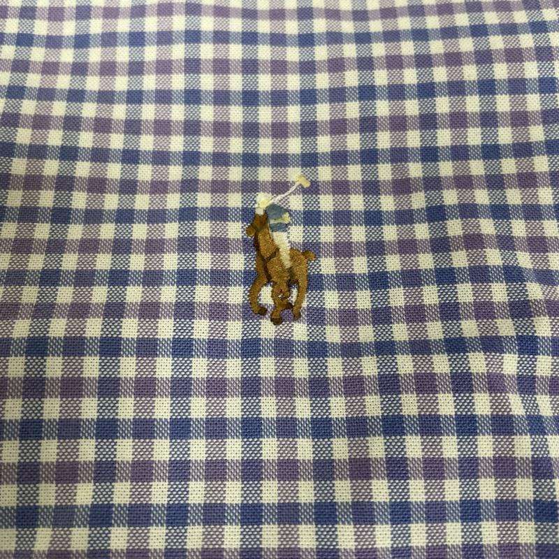 ラルフローレン RALPHLAUREN シャツ、ブラウス 長袖 カラーポニー 刺繍 ギンガムチェック ボタンダウン オックスフォードシャツ 長袖 シャツ ブラウス Shirt ロングスリーブ L チェック X ロゴ、文字 X 刺繍 X ワンポイント マルチカラー / マルチカラー / multicolor メンズ USED 古着 中古 50141608