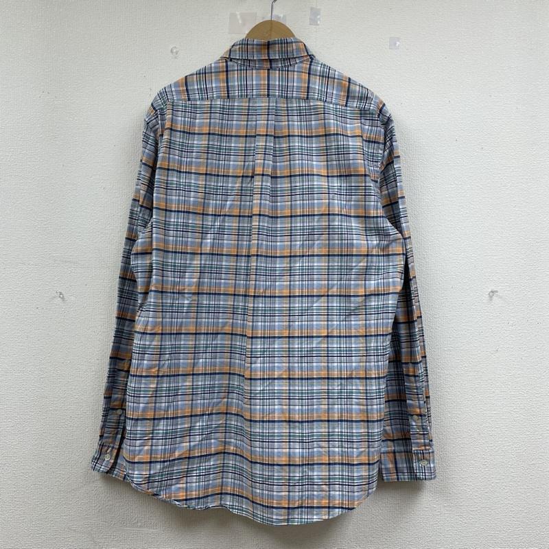 ラルフローレン RALPHLAUREN シャツ、ブラウス 長袖 長袖 シャツ ブラウス Shirt ロングスリーブ マドラスチェック ポニーロゴ 刺繍 ワンポイント L ロゴ、文字 X 刺繍 X ワンポイント X チェック マルチカラー / マルチカラー / multicolor メンズ USED 古着 中古 50141611
