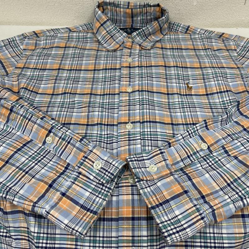 ラルフローレン RALPHLAUREN シャツ、ブラウス 長袖 長袖 シャツ ブラウス Shirt ロングスリーブ マドラスチェック ポニーロゴ 刺繍 ワンポイント L ロゴ、文字 X 刺繍 X ワンポイント X チェック マルチカラー / マルチカラー / multicolor メンズ USED 古着 中古 50141611