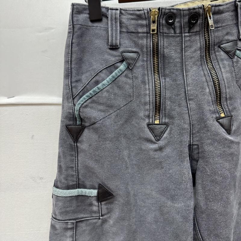 古着 USED パンツ ワークパンツ、ペインターパンツ 90s Rofa ユーロ ヴィンテージ ダブルジップ ジャーマン ワーク パンツ 90 - 灰 / グレー / gray メンズ USED 古着 中古 50141655