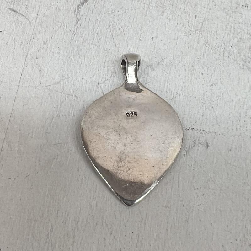 インディアンジュエリー Indian Jewelry アクセサリー ネックレス、ペンダント SILVER シルバー 925 リーフ ペンダントトップ - メンズ USED 古着 中古 50141690