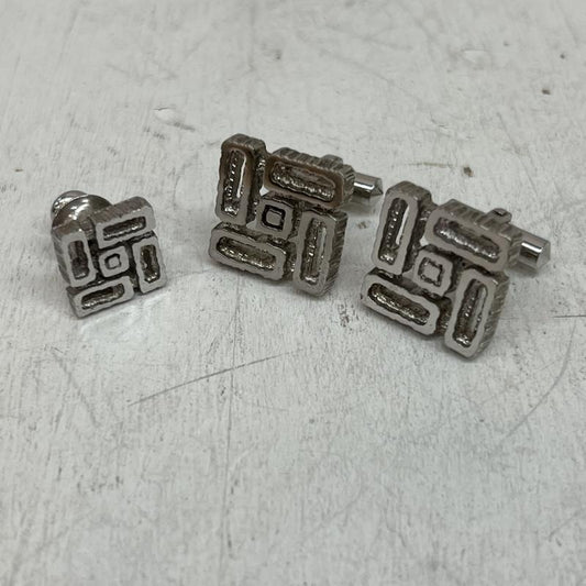 シルバー （９２５） シルバー （９２５） ファッション小物 ファッション小物 SILVER シルバー 925 カフスボタン ピン セット - メンズ USED 古着 中古 50141700