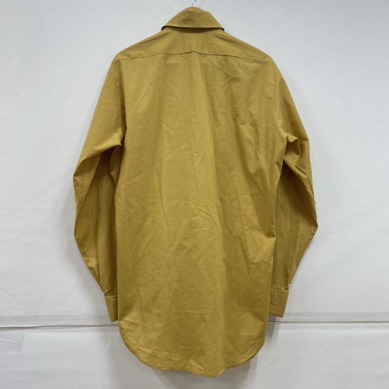 ヴィンテージ VINTAGE シャツ、ブラウス 長袖 Sears 70s PERMA PREST The Comfort Shirt コットン ポリエステル 長袖 シャツ 34 黄 / イエロー / yellow メンズ USED 古着 中古 50141755