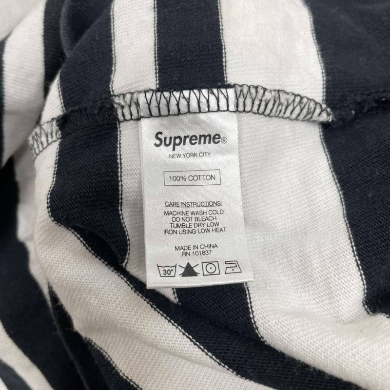 シュプリーム Supreme パーカー 長袖 15SS hooded hockey top ホッケートップ プルオーバー ロゴ パーカー S 黒 / ブラック / black X 赤 / レッド / red X 白 / ホワイト / white メンズ USED 古着 中古 50141761