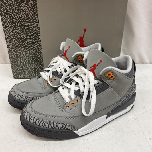 ナイキ NIKE スニーカー スニーカー AIR JORDAN 3  COOL GREY  CT8532-012 エアジョーダン 25.0cm メンズ USED 古着 中古 50141766