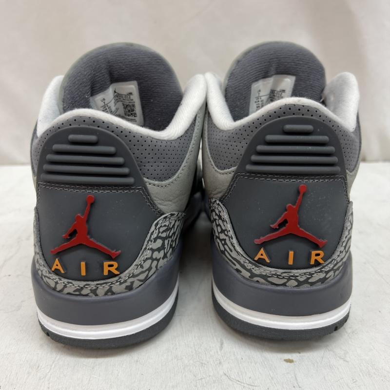 ナイキ NIKE スニーカー スニーカー AIR JORDAN 3  COOL GREY  CT8532-012 エアジョーダン 25.0cm メンズ USED 古着 中古 50141766