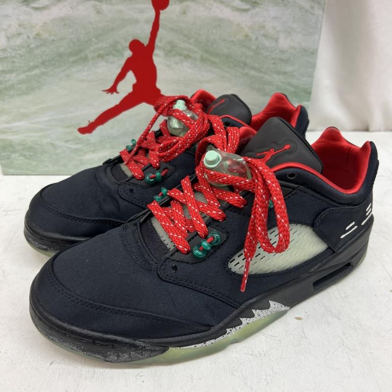ナイキ NIKE スニーカー スニーカー CLOT × AIR JORDAN 5 RETRO LOW  JADE  DM4640-036 クロット エアジョーダン 25.0cm メンズ USED 古着 中古 50141767