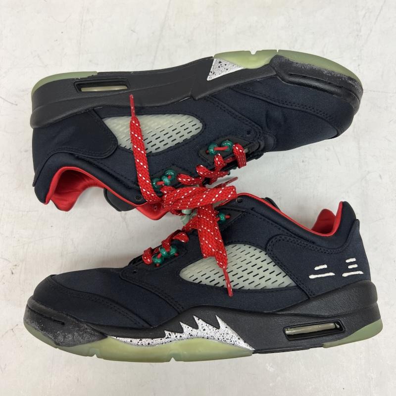 ナイキ NIKE スニーカー スニーカー CLOT × AIR JORDAN 5 RETRO LOW  JADE  DM4640-036 クロット エアジョーダン 25.0cm メンズ USED 古着 中古 50141767