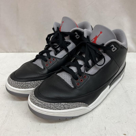 ナイキ NIKE スニーカー スニーカー AIR JORDAN 3 RETRO BLACK CEMENT DN3707-010 エアジョーダン 28.0cm メンズ USED 古着 中古 50141768
