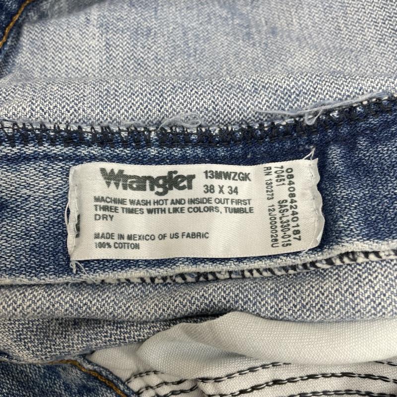 ラングラー Wrangler パンツ デニム、ジーンズ 90s メキシコ製 13MWZGK デニム パンツ 38インチ インディゴ / インディゴ / Indigo メンズ USED 古着 中古 50141777