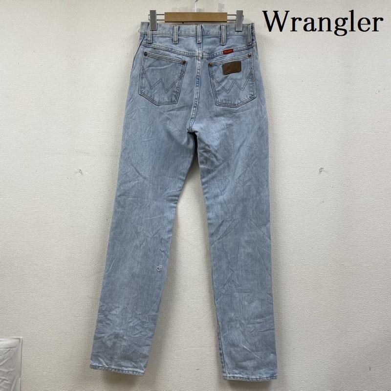 ラングラー Wrangler パンツ デニム、ジーンズ 90s 14MWZGB USA製 レギュラー ストレート デニム パンツ 9×34 - インディゴ / インディゴ / Indigo メンズ USED 古着 中古 50141780