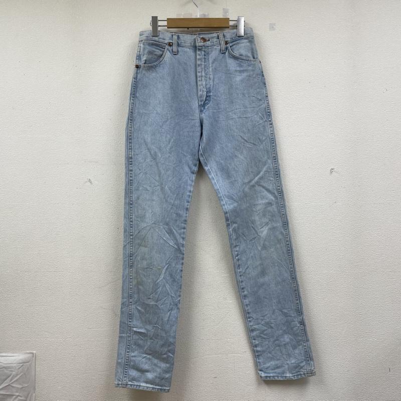 ラングラー Wrangler パンツ デニム、ジーンズ 90s 14MWZGB USA製 レギュラー ストレート デニム パンツ 9×34 - インディゴ / インディゴ / Indigo メンズ USED 古着 中古 50141780
