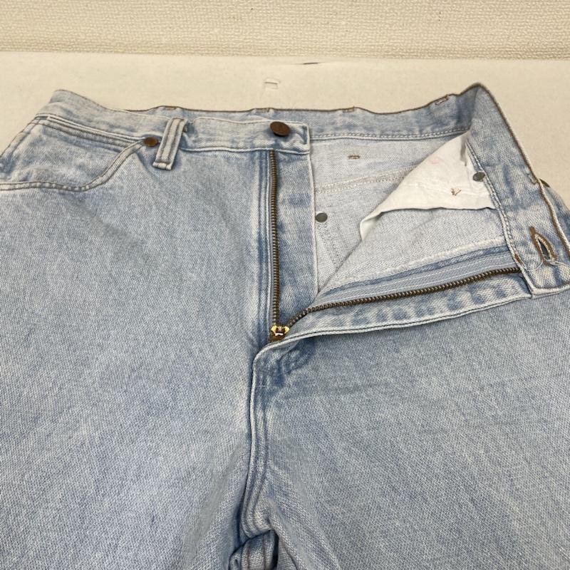 ラングラー Wrangler パンツ デニム、ジーンズ 90s 14MWZGB USA製 レギュラー ストレート デニム パンツ 9×34 - インディゴ / インディゴ / Indigo メンズ USED 古着 中古 50141780