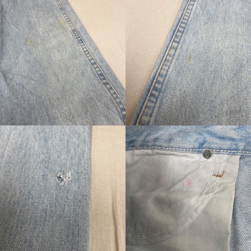 ラングラー Wrangler パンツ デニム、ジーンズ 90s 14MWZGB USA製 レギュラー ストレート デニム パンツ 9×34 - インディゴ / インディゴ / Indigo メンズ USED 古着 中古 50141780