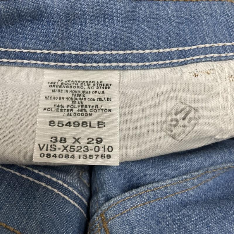 ラングラー Wrangler パンツ デニム、ジーンズ 85498LB ストレート デニム パンツ 38×29 38インチ インディゴ / インディゴ / Indigo メンズ USED 古着 中古 50141783