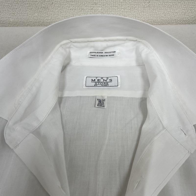 シアーズ SEARS シャツ、ブラウス 半袖 90s 韓国製 半袖 シャツ 16 1/2 白 / ホワイト / white メンズ USED 古着 中古 50141811