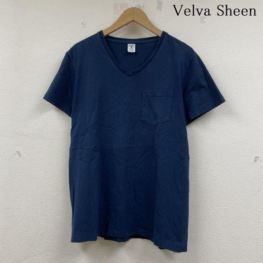 ベルバシーン Velva Sheen Tシャツ 半袖 USA製 Vネック 半袖 Tシャツ M 紺 / ネイビー / navy メンズ USED 古着 中古 50141814