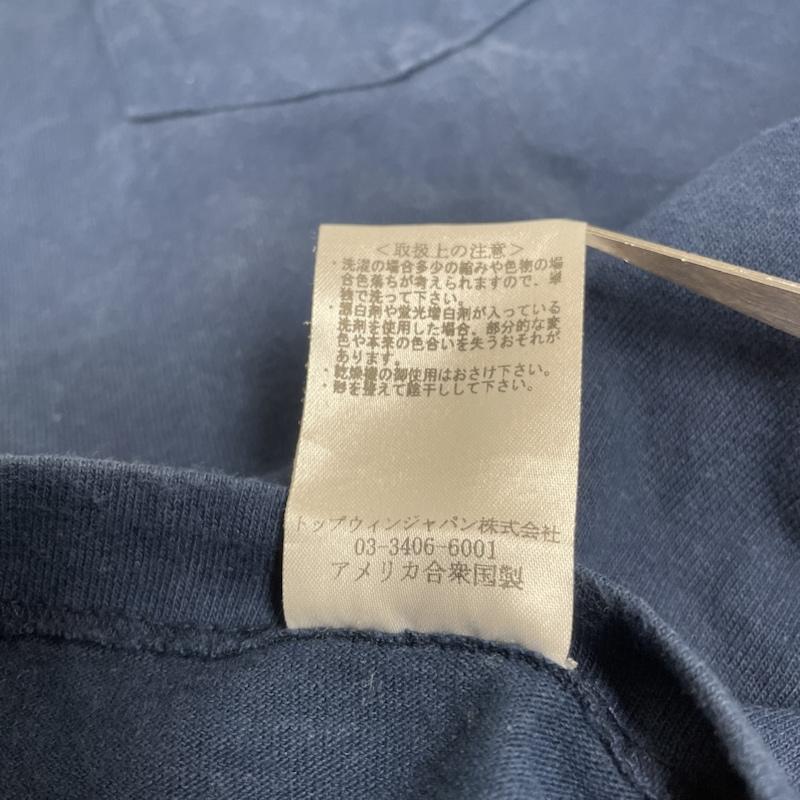 ベルバシーン Velva Sheen Tシャツ 半袖 USA製 Vネック 半袖 Tシャツ M 紺 / ネイビー / navy メンズ USED 古着 中古 50141814