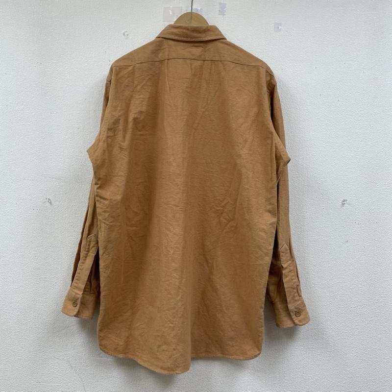 エルエルビーン L.L.Bean シャツ、ブラウス 長袖 90s シャモアシャツ USA製 長袖 シャツ 16 1/2 L 橙 / オレンジ / orange メンズ USED 古着 中古 50141815