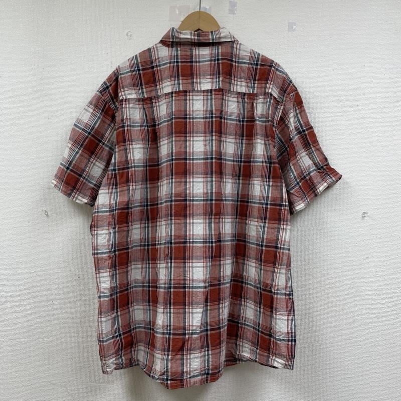 古着 USED シャツ、ブラウス 半袖 RED HEAD 半袖 チェック シャツ 2XL XXL 白 / ホワイト / white X 赤 / レッド / red メンズ USED 古着 中古 50141822