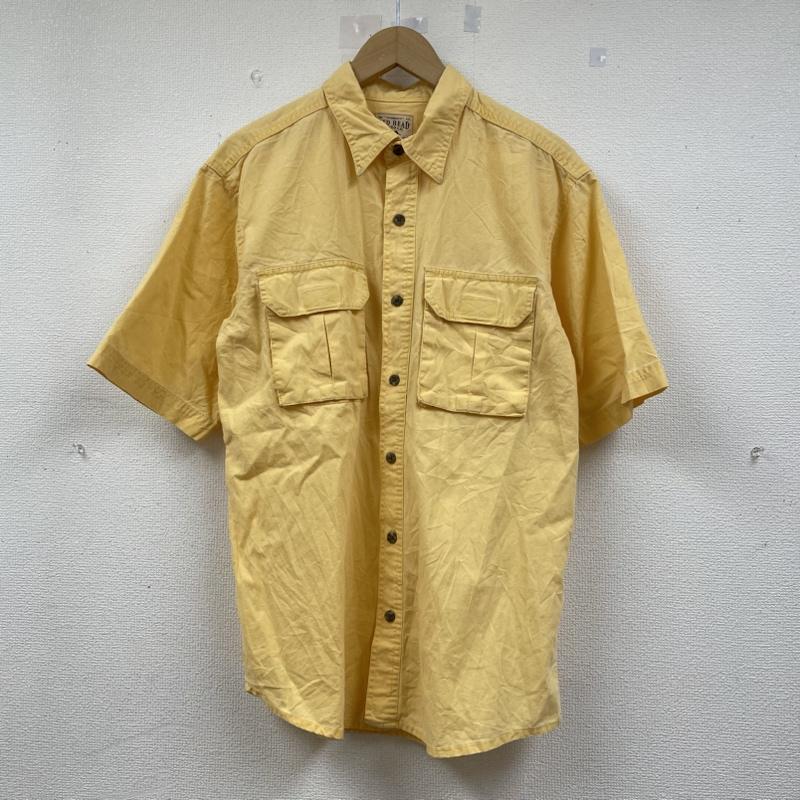 古着 USED シャツ、ブラウス 半袖 RED HEAD 半袖 ワーク シャツ M 黄 / イエロー / yellow メンズ USED 古着 中古 50141823