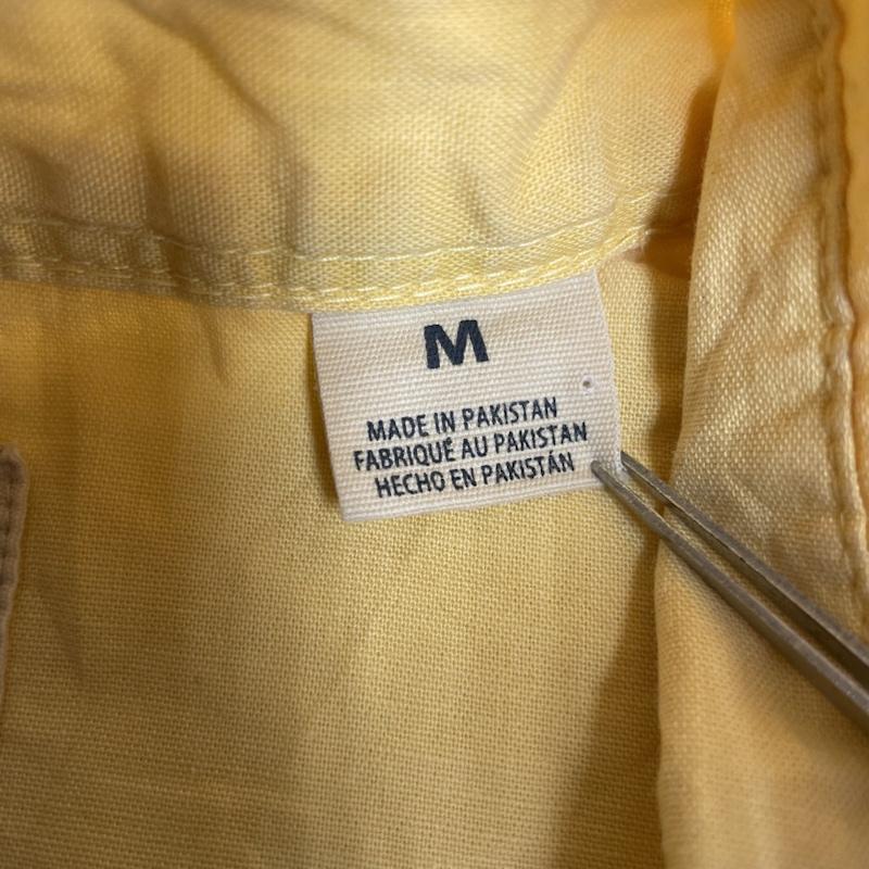 古着 USED シャツ、ブラウス 半袖 RED HEAD 半袖 ワーク シャツ M 黄 / イエロー / yellow メンズ USED 古着 中古 50141823