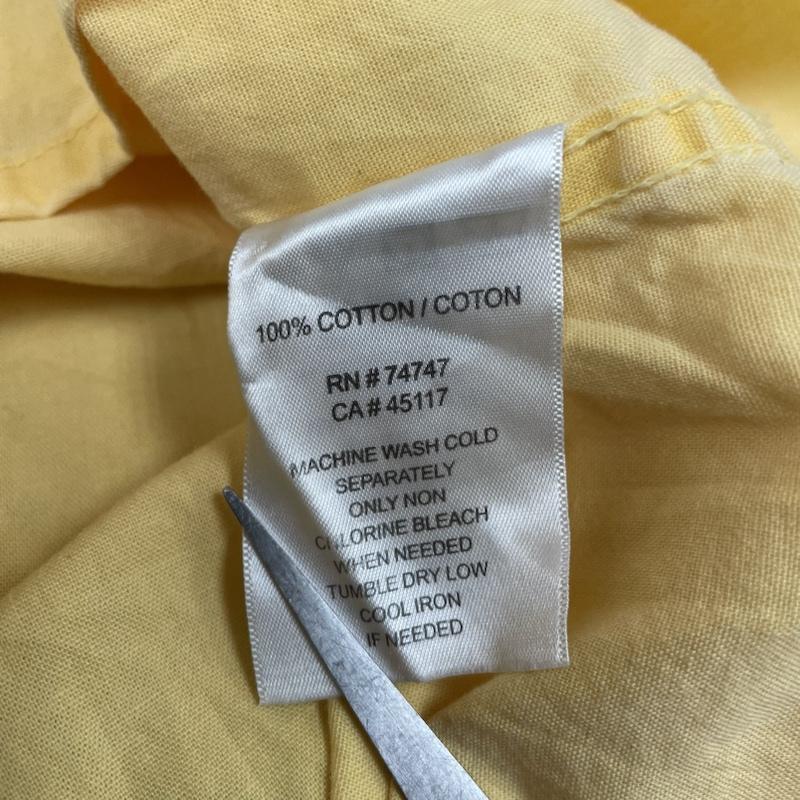 古着 USED シャツ、ブラウス 半袖 RED HEAD 半袖 ワーク シャツ M 黄 / イエロー / yellow メンズ USED 古着 中古 50141823